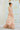 Women's Designer Beige Chiffon Peplum Gown | Basil Leaf