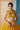 Women's Designer Yellow Printed Lehenga Set | Basil Leaf