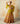 Women's Designer Yellow Printed Tussar Lehenga | Basil Leaf 