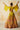 Women's Designer Yellow Printed Tussar Lehenga | Basil Leaf 