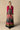 Printed linen Satin Gown