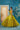 Women's Embroidered Yellow Printed Lehenga Set | Basil Leaf