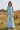 Chiffon Blue pant Set
